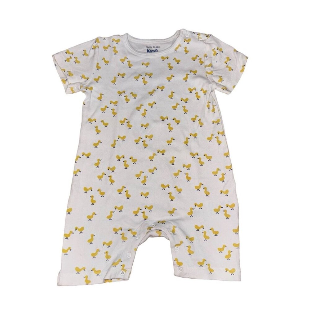 Kite Little Duck Romper White Size 18-24 Months